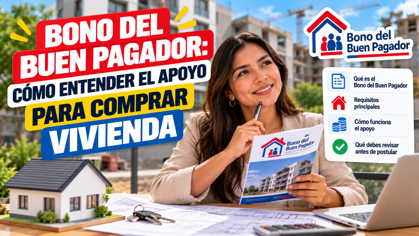 Bono del Buen Pagador: cómo entender el apoyo para comprar vivienda