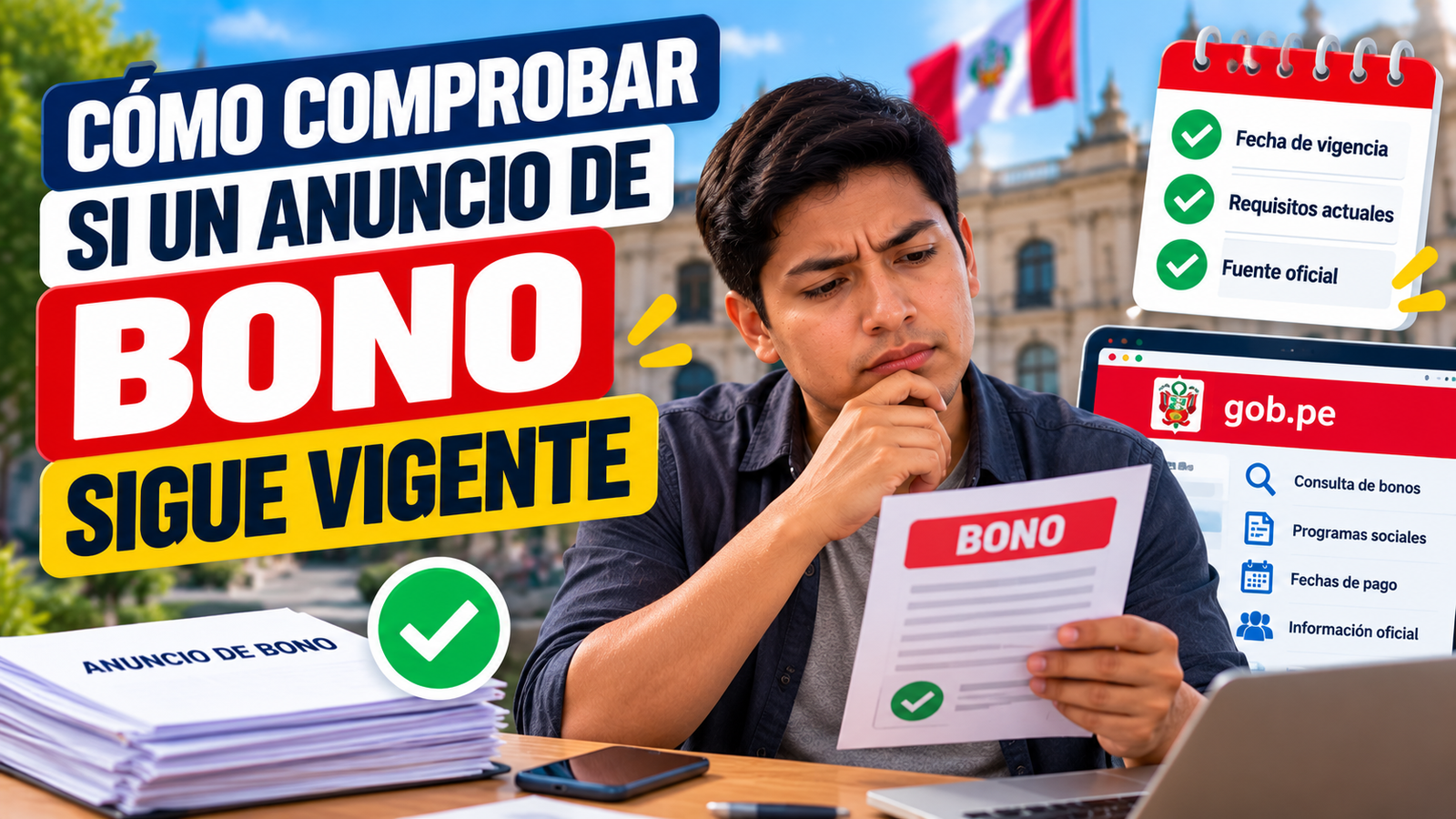 Cómo comprobar si un anuncio de bono sigue vigente